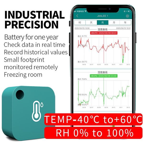 

smart home control jaalee temperature humidity sensor bluetooth indoor meter controller measurement hygrometer wireless