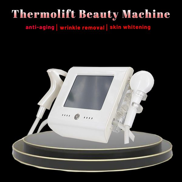 Thermolifting Gesichtspflege Facelifting Hautaufhellung Anti-Falten Rf Vavuum Cooling Beauty Machine