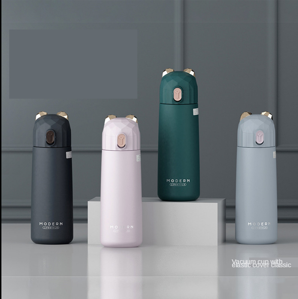 

water bottles logo custom 350ml insulated vacuum flask stainless steel bottle leak-proof travel drink thermoses mug cups