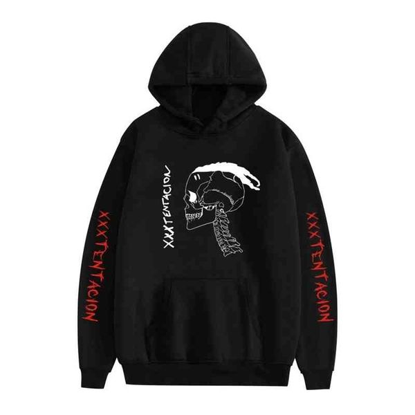 

trendy rapper xxcentacion search plush hoodie, Black