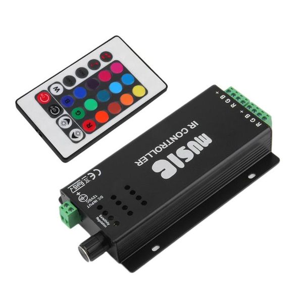 

controllers 24 key music ir remote controller sound sensitive for rgb led strip light