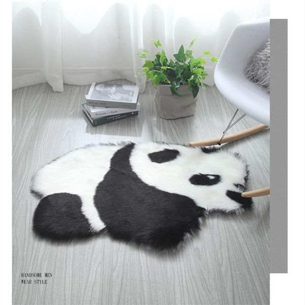 

carpets 60x90 artificial wool panda koala animal shape rug mat mattress carpet living room bedroom sofa cushion fluffy mats