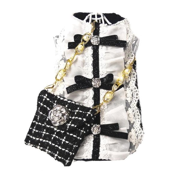 

dog apparel dress pet clothes chihuahua for small dogs cat puppy dresses winter