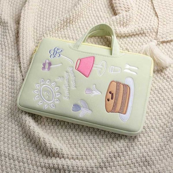 

fashion cute laphandbag 13.3 14 15 15.6 inch notebook bag for mac air pro16 asus surface dell 211018