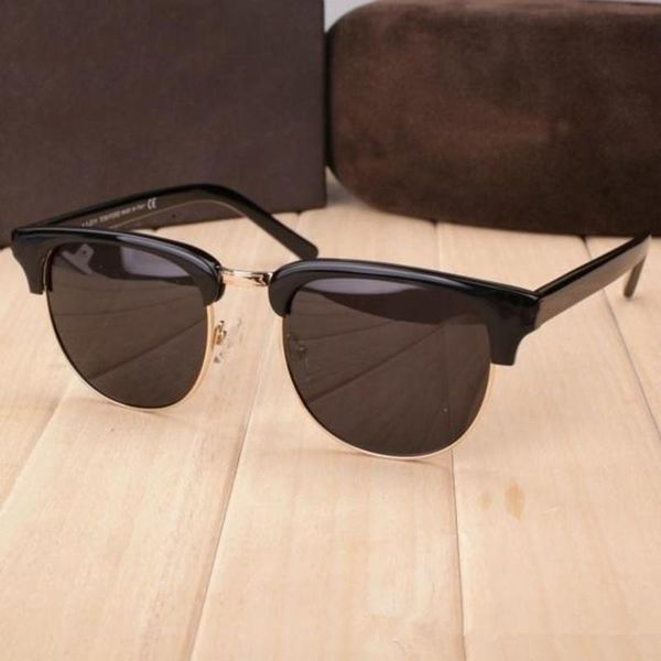 

fashion women brand designer sunglasses square frame sunglass show design summer style with original box, White;black