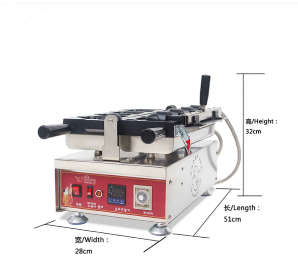 

camp kitchen taiwan evelyn card cake waffle maker/electric machinery