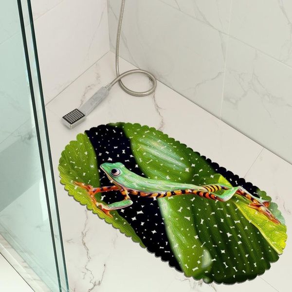 

bath mats cross-border kitchen mat bathroom non-slip waterproof pvc material household rug set toilet