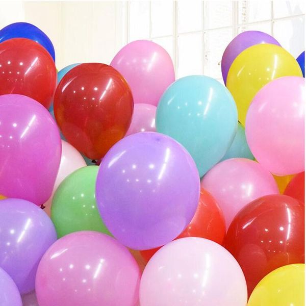 

party decoration 100pcs round latex balloon 10 inch romantic wedding clear birthday kids baby