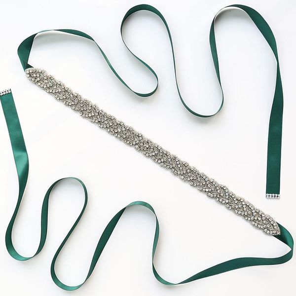 

wedding sashes luxury belt lady's ribbon dress accessories 100% hand-made selling bridal fro prom party, White