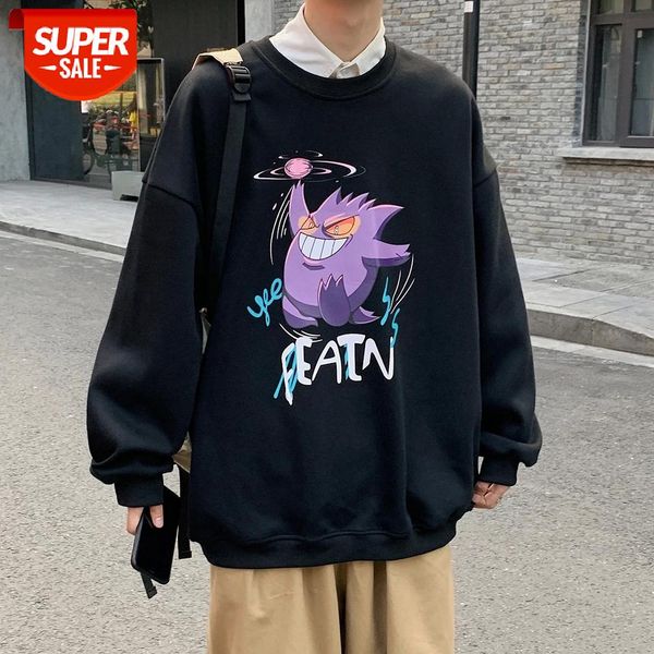 

2021 new sweaters men's long sleeves autumn print pullover knitted o-neck plus oversized 5xl #g58r, White;black