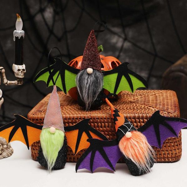 

party favor halloween bat faceless doll dwarf home decoration pendant-3pc cute gift for kids decor props
