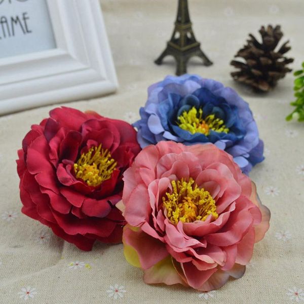 

100pcs artificial flowers for home accessories decoration christmas wedding diy gifts wreath fake stamen silk qylnmc