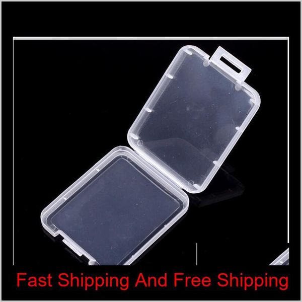 

new protection case card container memory card boxes cf cards tool plastic transparent storage box mini cf card e qylfmt bdebaby