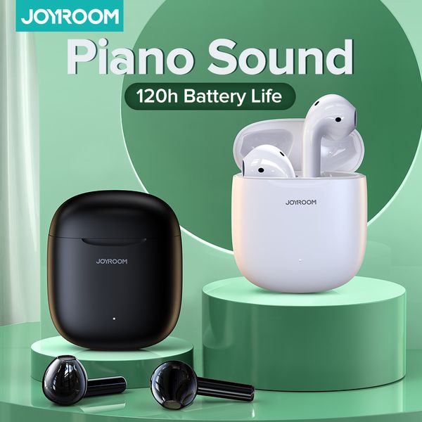Joyroom TWS Sem Fio Bluetooth Fones de ouvido Fones de ouvido JR-T13 Pro Wireless Earbuds Stereo Sport Headset com caixa de carregamento