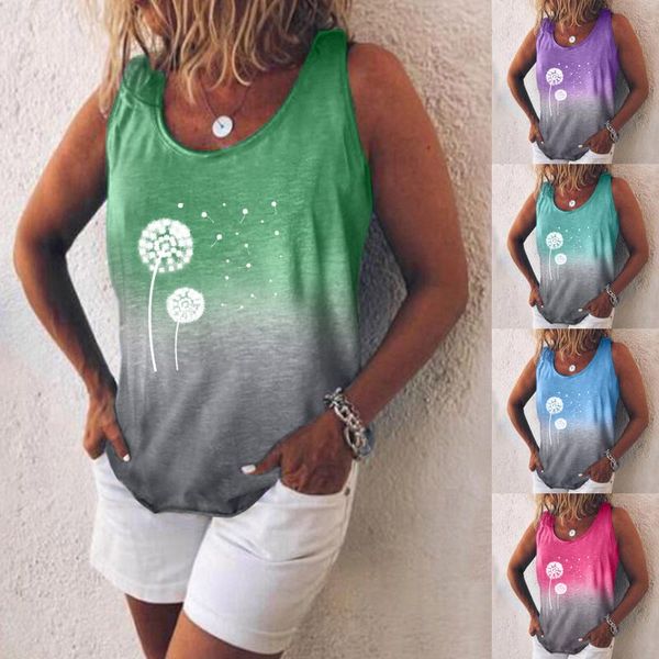 

women's blouses & shirts women summer ladies sleeveless printed vest tank blouse clothes fashion style sexy, White