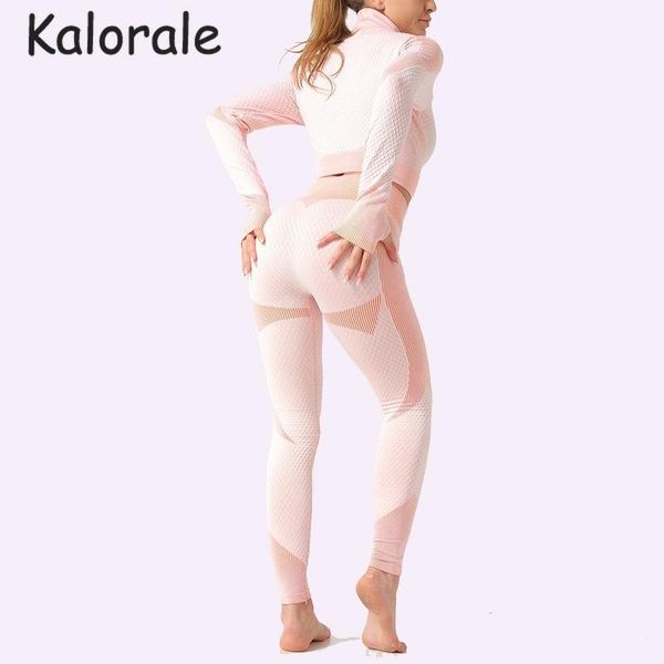 

yoga outfits seamless women sets long sleeve crop shirt high waist sport leggings gym set workout clothes sports suit fitness set1, White;red