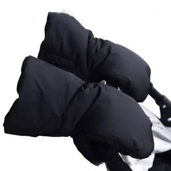 

2020 winter pram hand muff baby carriage pushchair warm stroller accessories fur fleece hand cover buggy clutch cart muff glove1