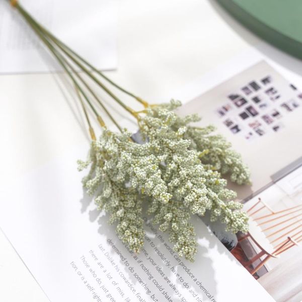 

beauty forever flowers bouquet for farmhouse home decorwedding decoration natural fresh millet flower