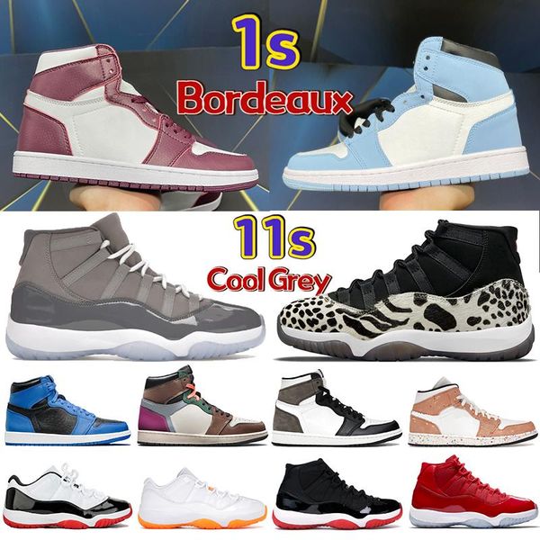 

2022 1 1s university blue cool grey mens basketball shoes bordeaux 11 11s animal instinct unc seafoam dark mocha barely rose women men sneak
