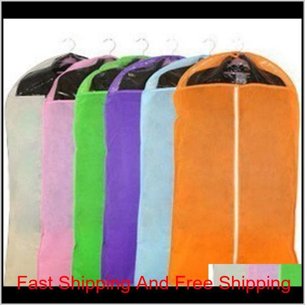 

mix color new clothes dress garment suit cover bag dustproof jacket skirt storage protector color r qyljhp ppshop01