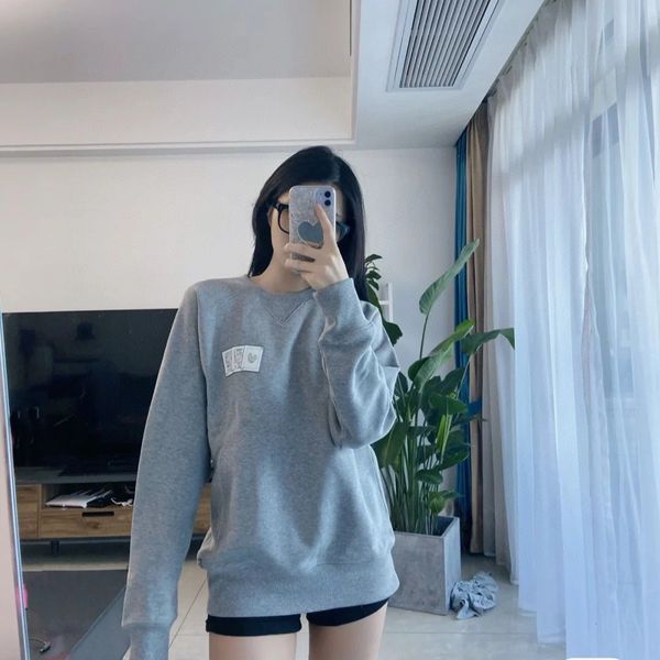 

women's hoodies & sweatshirts 262256 ss spring summer fashion classic luxury design cotton sweatshirt beauty pullover print 9lhl, Black