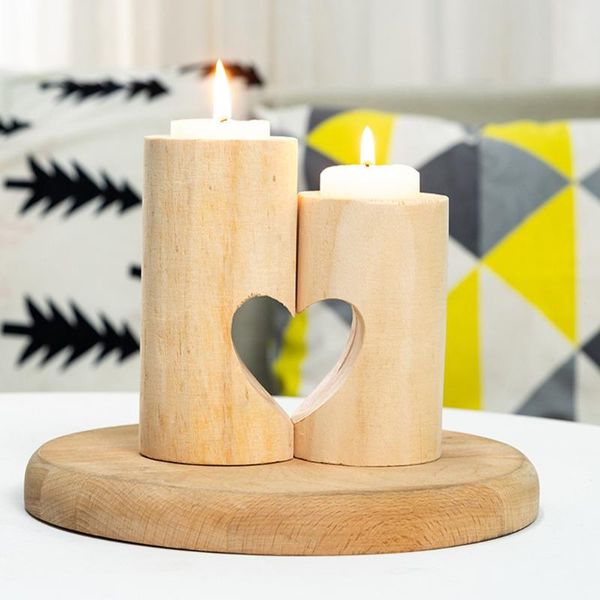 

candle holders wedding gift tealight stand home decorative dinning table candlestick wooden holder el christmas decor party vintage