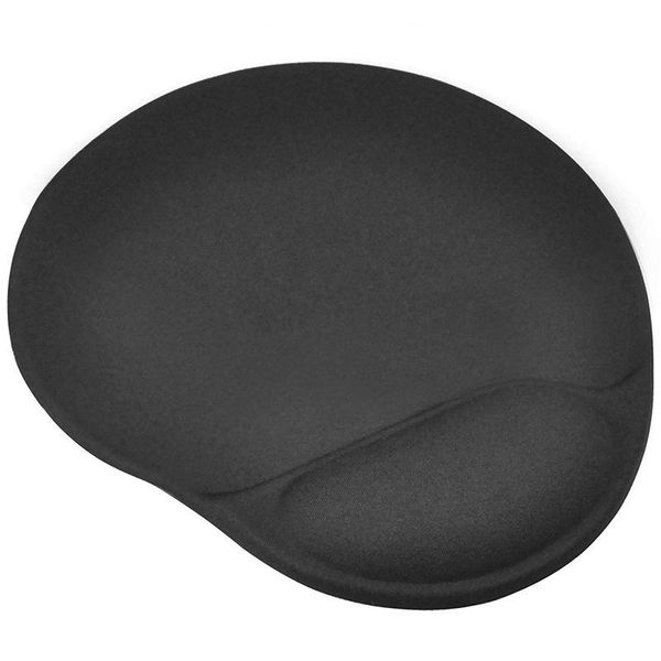 

mouse pads & wrist rests black pad/mat 'large' with comfort cushion support