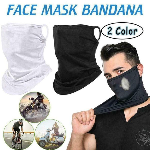 

scarves cyling bandana triangle half face hanging ear silk neck gaiter cover tube scarf sport run hiking men women, Blue;gray