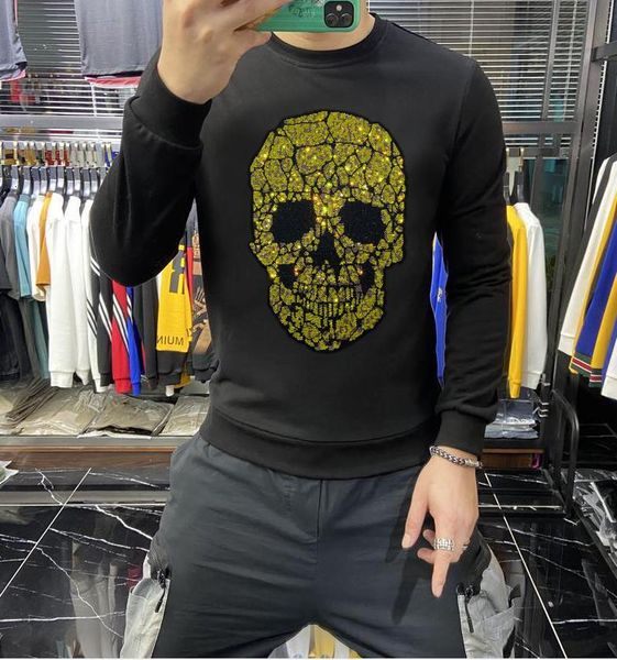 

2021 new brand of clothes drill and woman hip-hop man hoodies casual sports sweater zpsu, Black