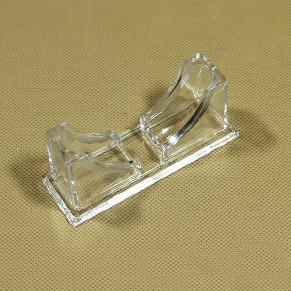 

jewelry pouches, bags portable clear plastic bracelet bangle deskdisplay stand rack holder organizer, Pink;blue