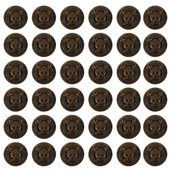

100pcs pirate coins treasure coins p prop pirate party supplies