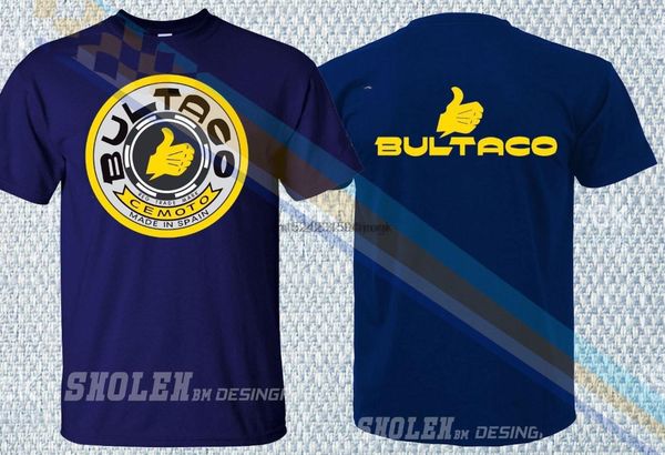 

men's t-shirts limited t shirt bultaco sherpa metralla spain moto offroad racing sport, White;black