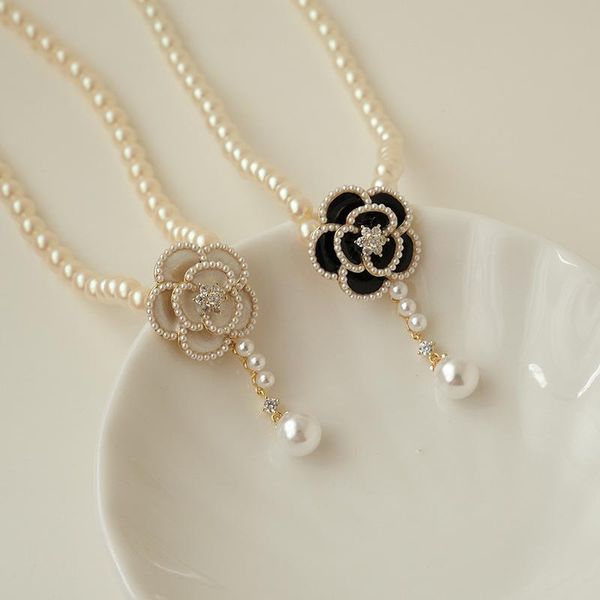 

earrings & necklace jewelry sets for women on the neck pearl beads set flower women's accessories dubai comorian, Silver