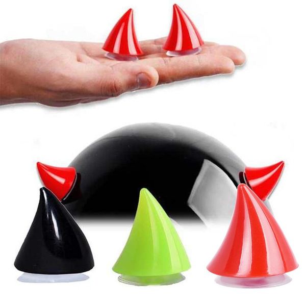 

motorcycle helmets tioodre 2pcs helmet horn soft plastic motorbike horns sucker decoration accessories for diy
