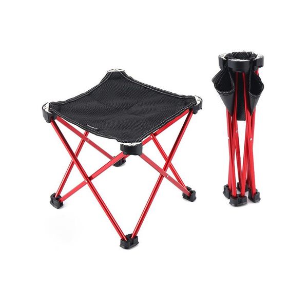 

lightweight folding fishing chair picnic camping chair foldable aluminium outdoor portable seat easy to carry outdoor stools