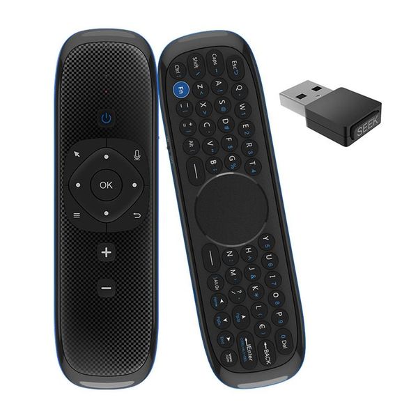 

voice remote 2.4g wireless smart tv remote control wireless keyboard for android tv box/pc/smart tv/projector/all-in-one