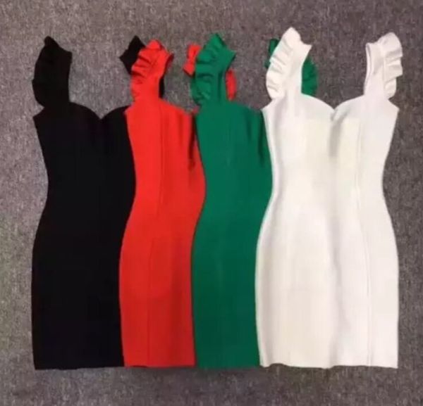 

green celebrity slide mini rayon bandage pretty bodycon party dress ajms, White