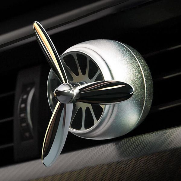 

car air freshener aluminum alloy force 2/3 smell clip fresh fragrance auto conditioning vent outlet perfume
