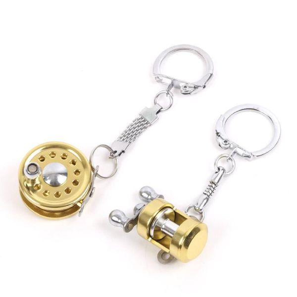 

baitcasting reels metal fishing reel keychain miniature gift