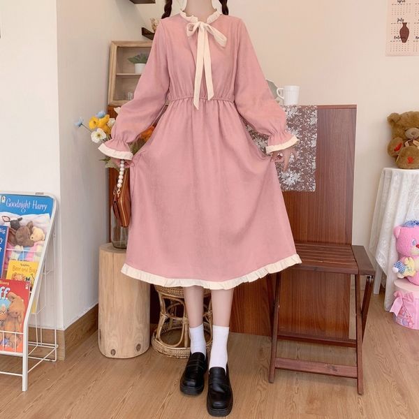 

spring pink kawaii sweet patchwork party female style women 2021 new 4hwx, Black;gray