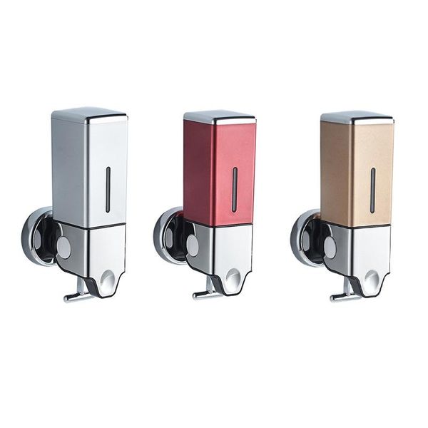 

liquid soap dispenser single 500ml wall-mount shower bath shampoo container bathroom accessories hand sanitizer