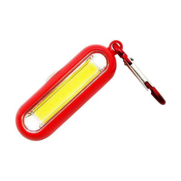 

cords, slings and webbing arrivials portable camping mini cob led keychain handy light lamp carabiner outdoor drop ship