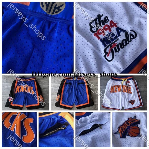 

mens just don pocket basketball shorts stitched 1996-97 mitchell & ness new york knicks shorts lining mesh sports pocket sweatpants, Black;red