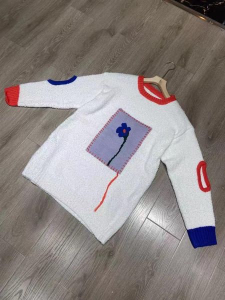 

women's sweaters sa09314 fashion 2021 runway luxury european design party style clothing, White;black