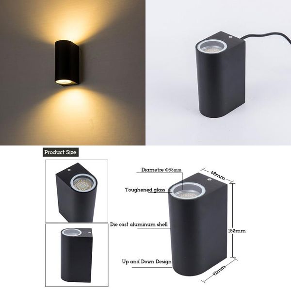 

wall lamps ce rohs approved ip65 led light outdoor waterproof 3w 5w 10w lamp price