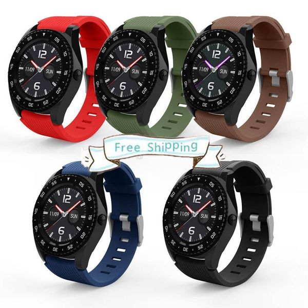 

stock m12 smart watch round screen smartwatches sim card slot smart bracelet fitness bluetooth sports watch sleep monitor with box
