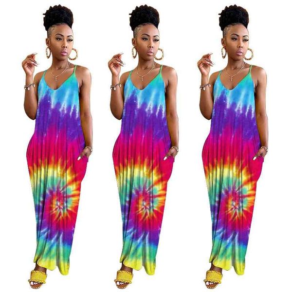 

new summer 2019 beach skirt with color printing suspender bohemian dress, Black;gray