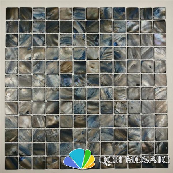 

wallpapers freshwater shell mother of pearl mosaic tile for house decoration wall 22 square feet/lot 25x25chip size qch157