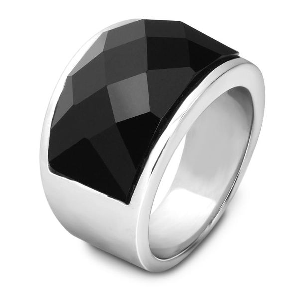

wedding rings wholesale engagment ring jewelry supplies big black crystal for women men, Slivery;golden