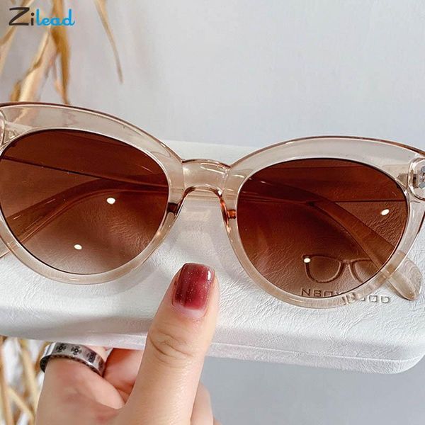 

sunglasses zilead cute retro fashion cat eye female ultralight personality eyewear large-frame sun glasses, White;black